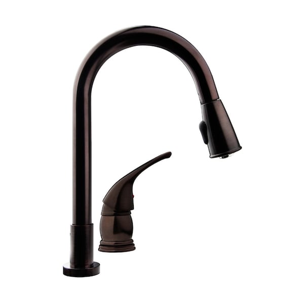 Dura Faucet PULL-DOWN RV KITCHEN FAUCET - VENETIAN BRONZE DF-NMK503-VB - main